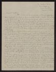 Letter from Venetia Cox to B. T. Cox
